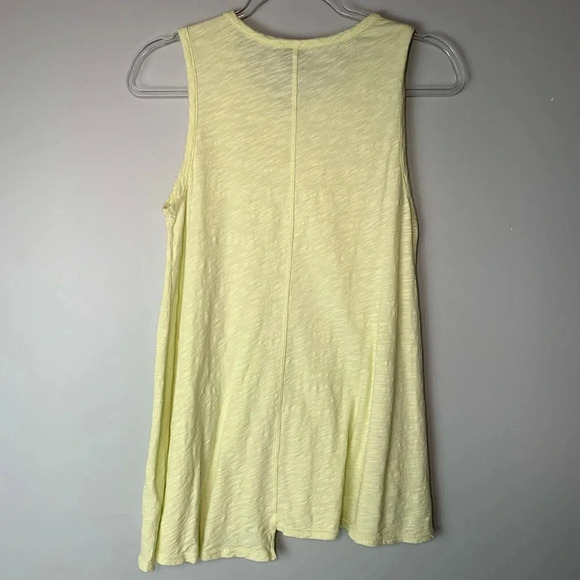 Anthropologie LOC tank top yellow small - Picture 2 of 6